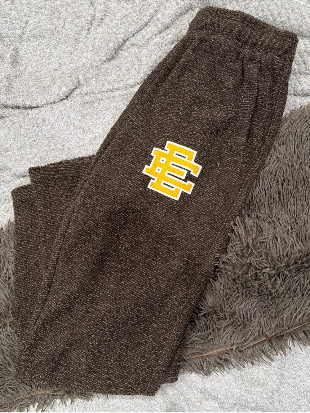 Cozy Brown Eric Emmanuel Lounge Pants